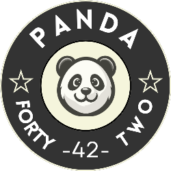 Logo da loja PANDA42