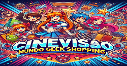 Logo da loja CineVisão: Mundo Geek Shopping!