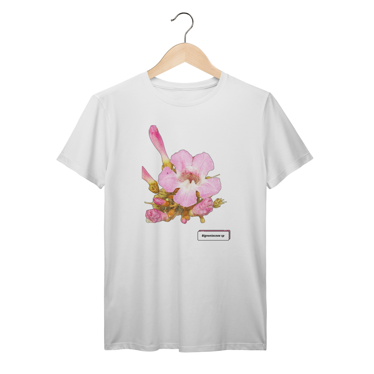 Camisa Flores da Amazônia - Bignoniaceae