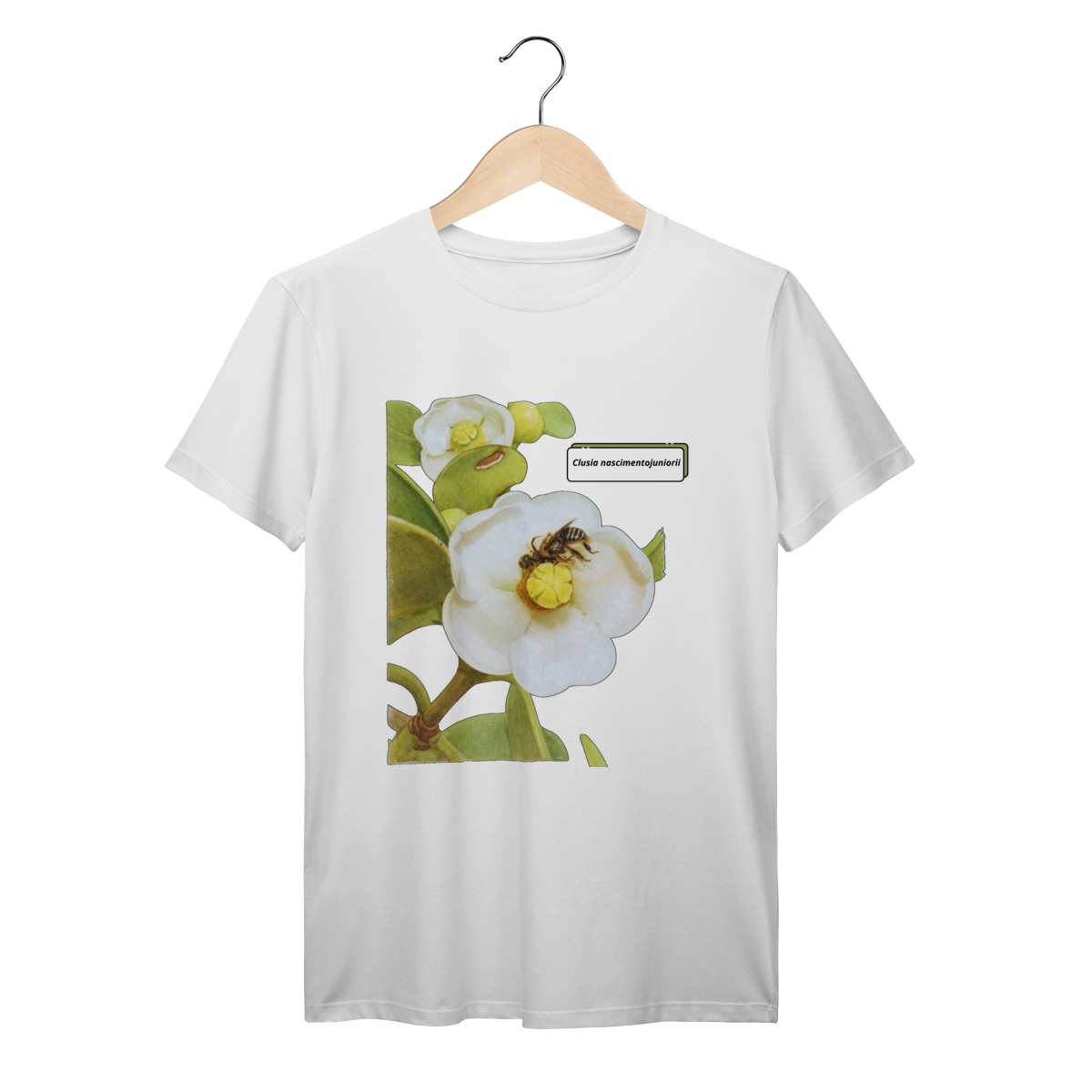 Camisa Flores da Amazônia - Clusia nascimentojuniorii