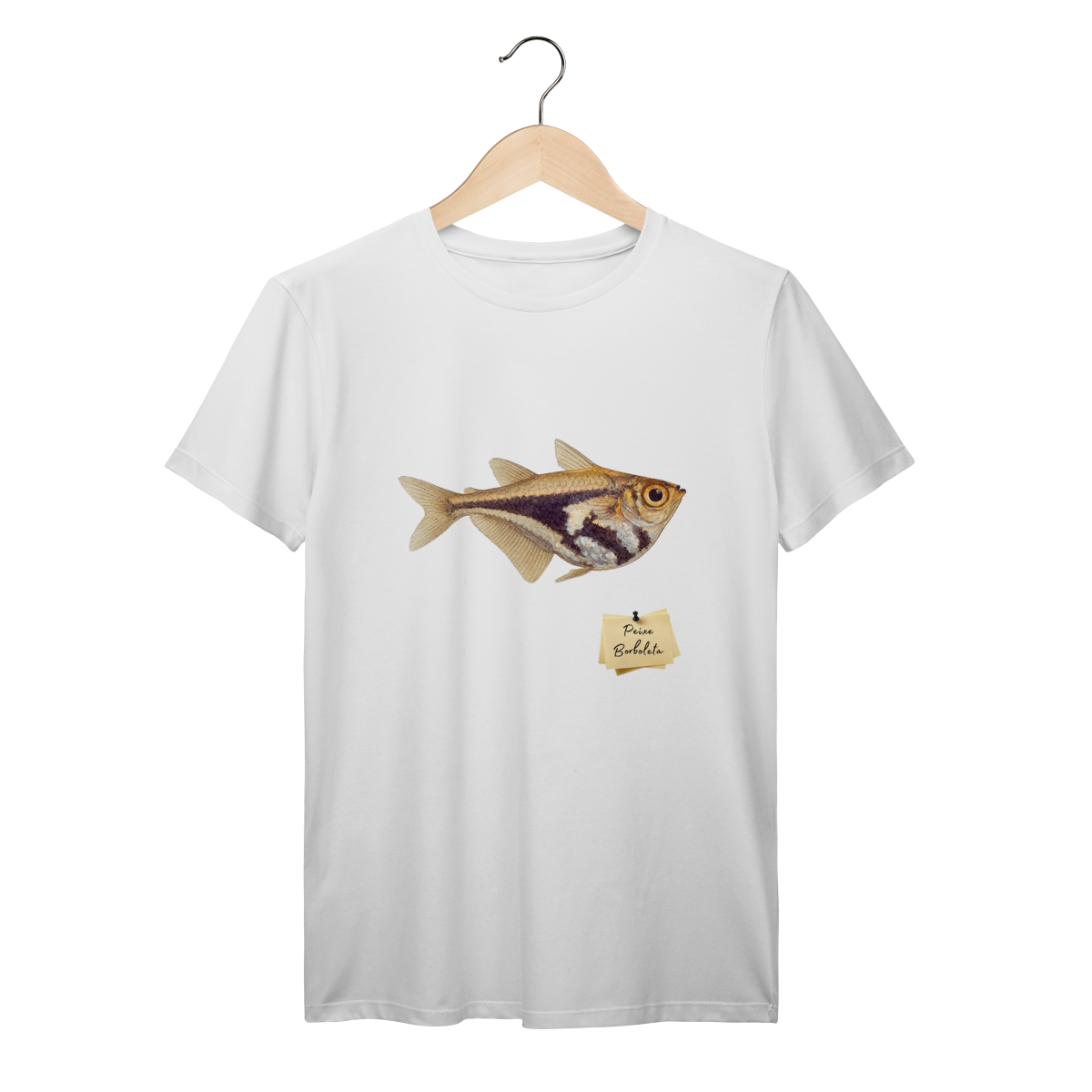 Camiseta Aquarista - Peixe‑borboleta