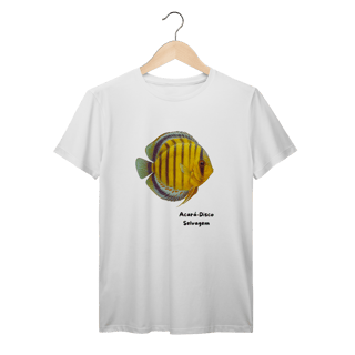 Camiseta Aquarista - Acará‑disco selvagem (Symphysodon spp.)