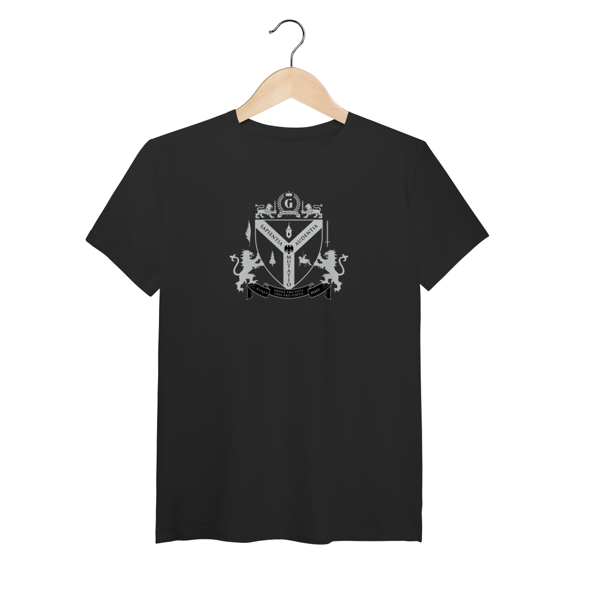 Nome do produto  Camiseta tech com o brasão de Löwenttur