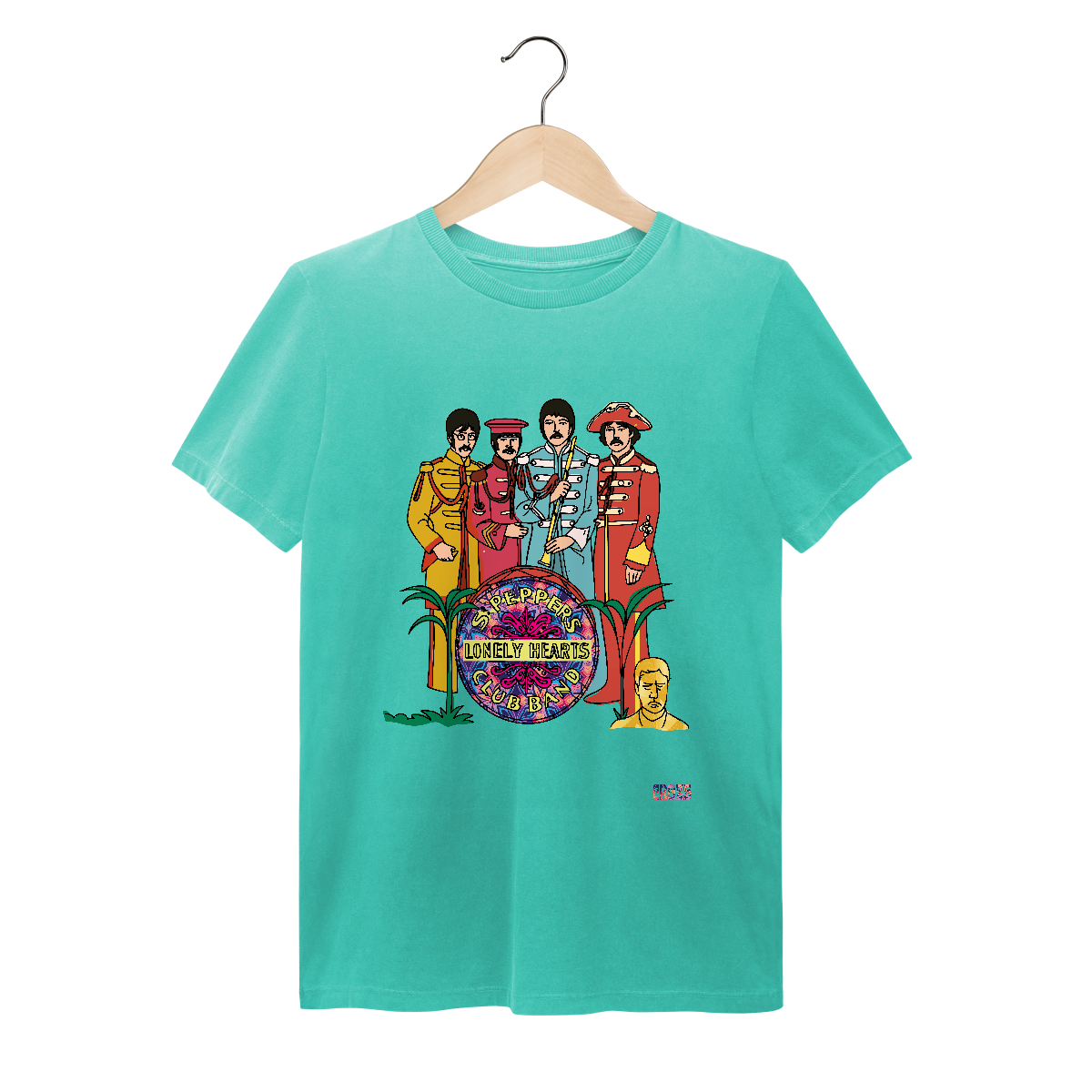 Camiseta Estonada Beatles Sgt. Peppers