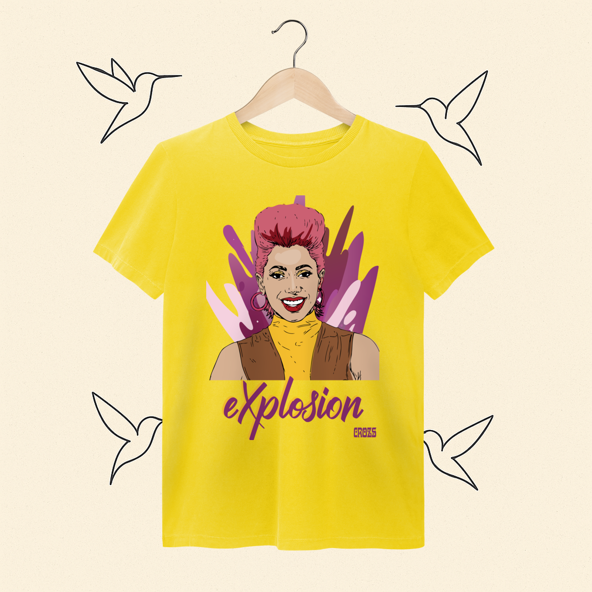 Camiseta Estonada Anitta eXplosion