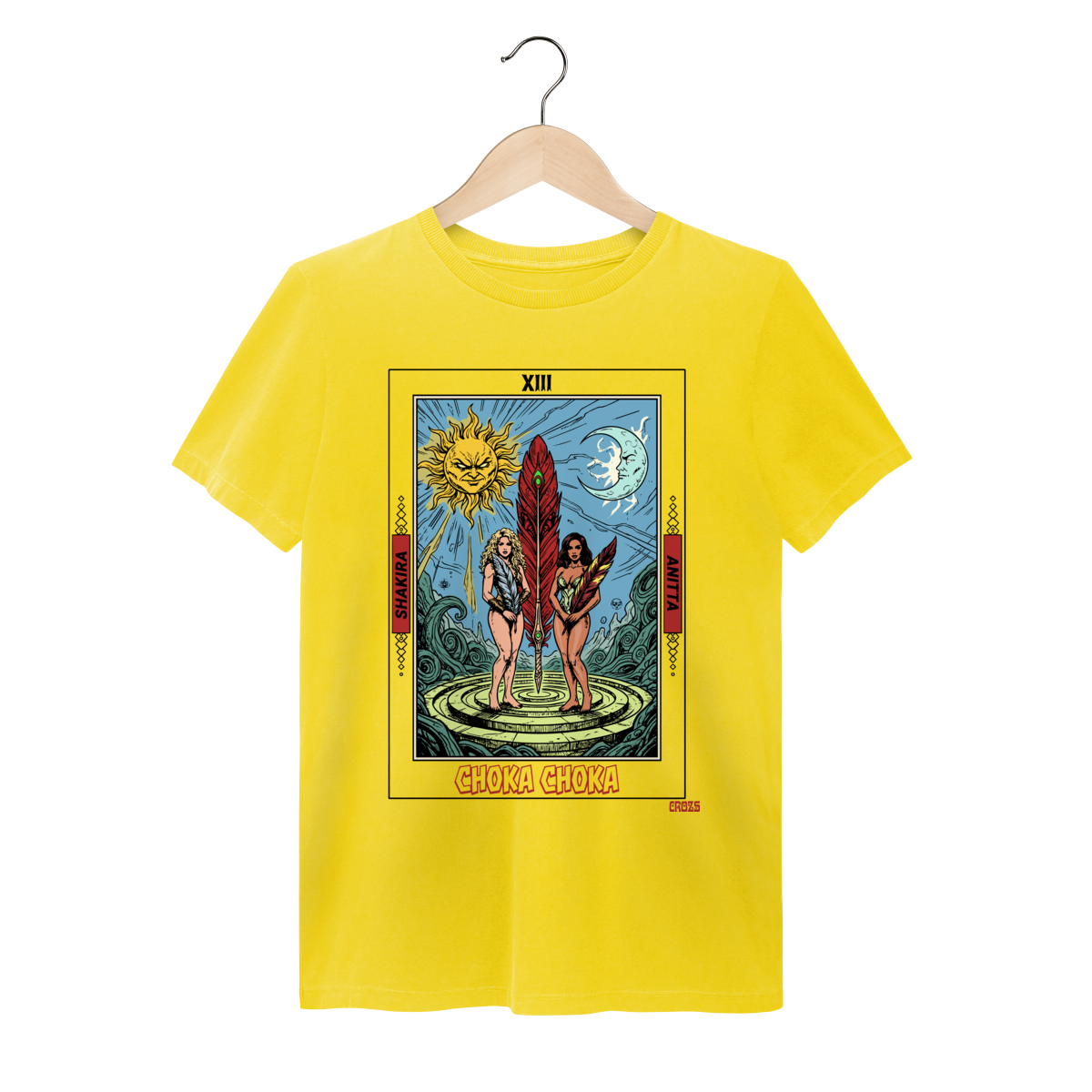 Camiseta Estonada Anitta e Shakira Choka Choka