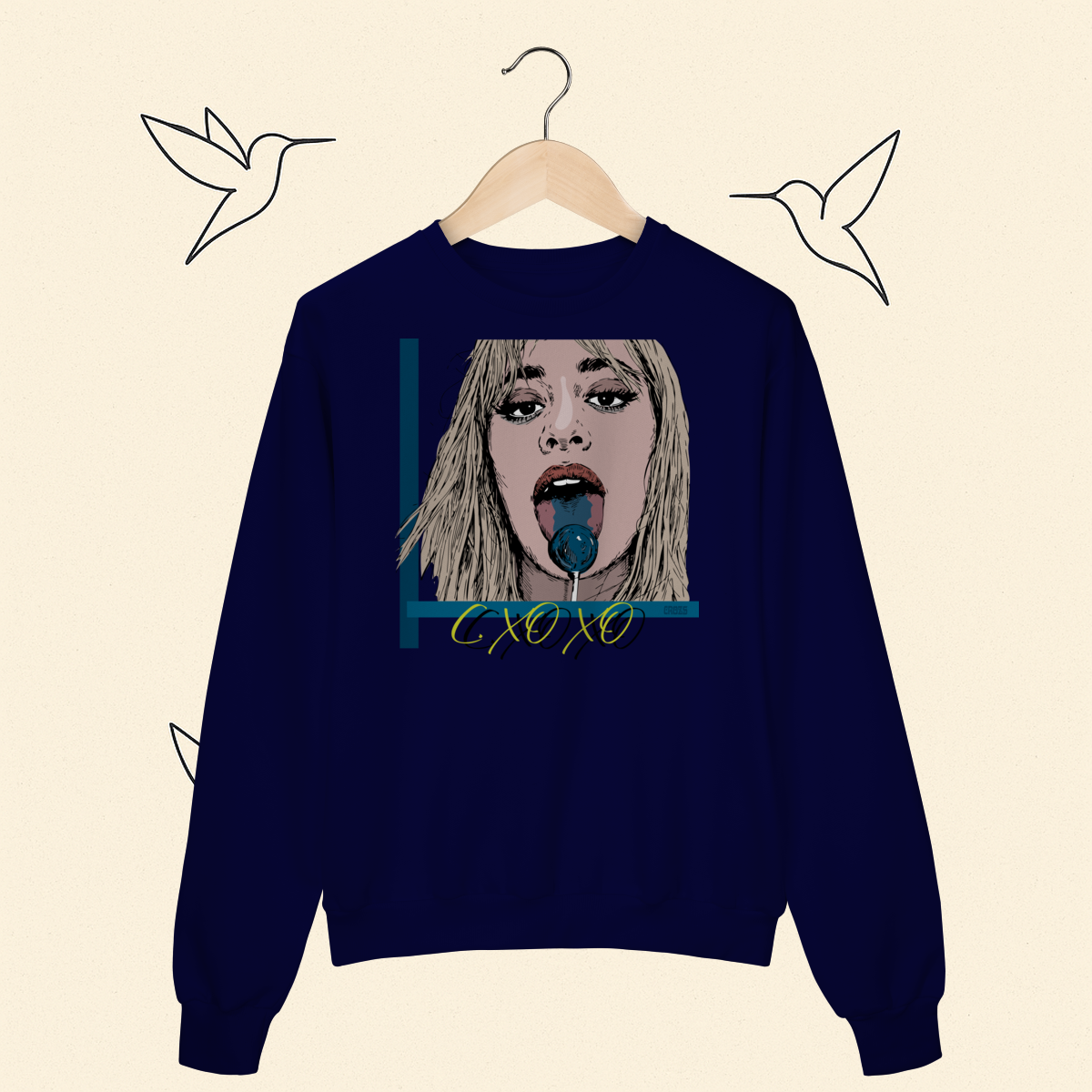 Moletom C, XOXO Camila Cabello