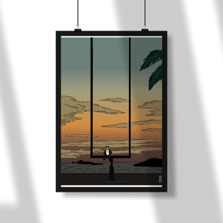 Poster Retrato Bad Bunny Super Bowl 2026