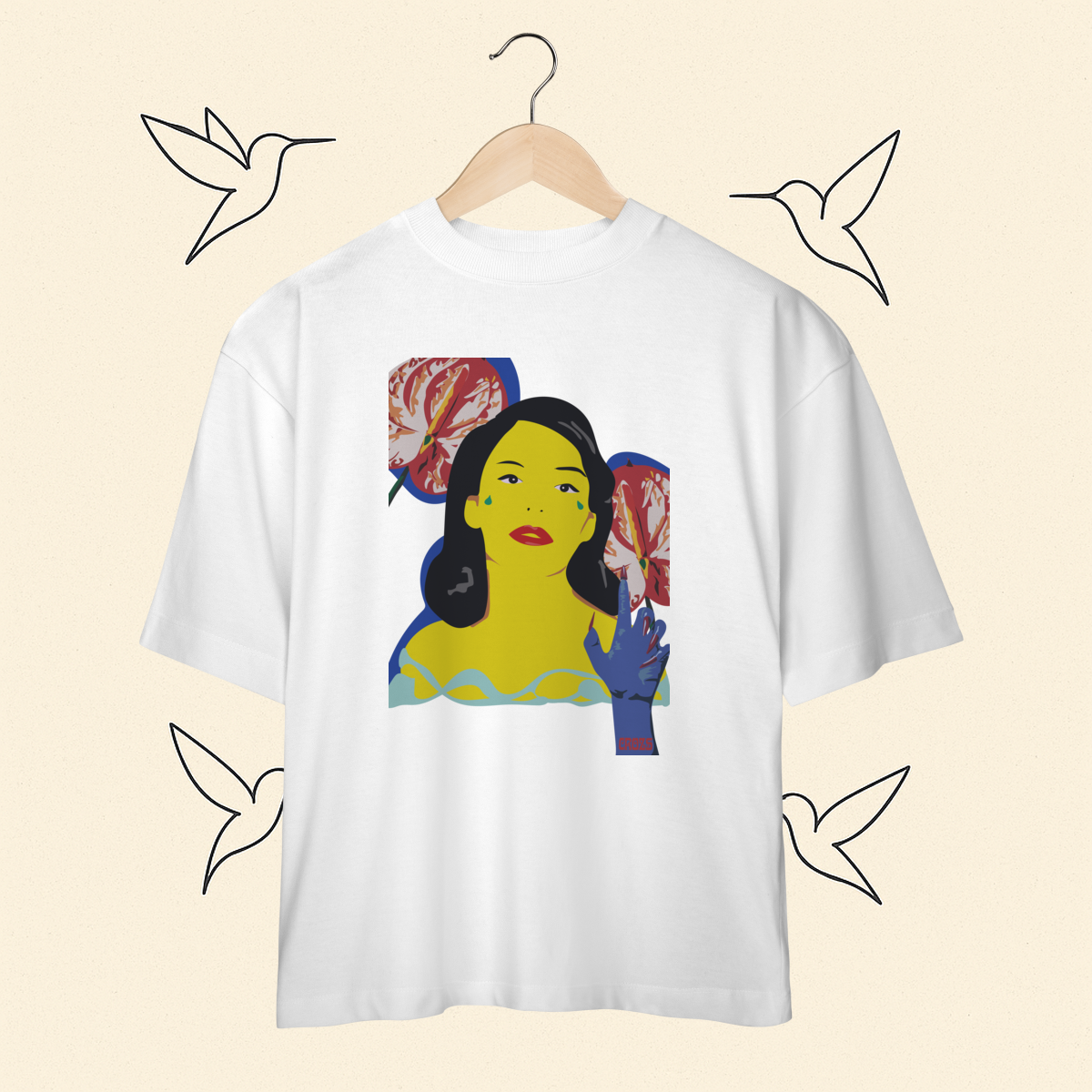 Camiseta Oversized Marina Princess Of Power
