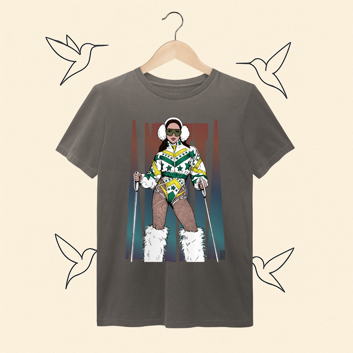 Camiseta Estonada Ensaios da Anitta 2025