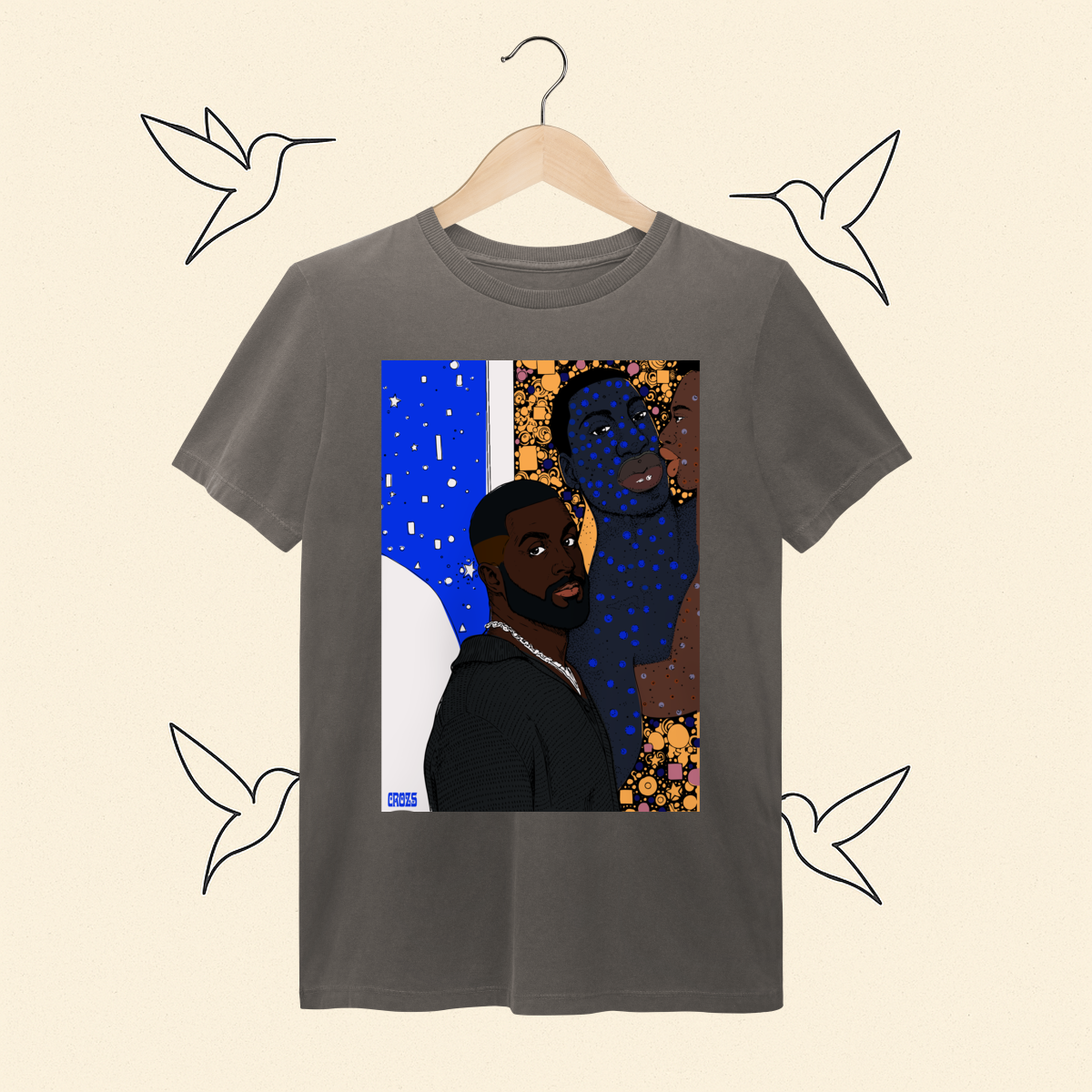 Camiseta Estonada Baco Exu do Blues Hasos