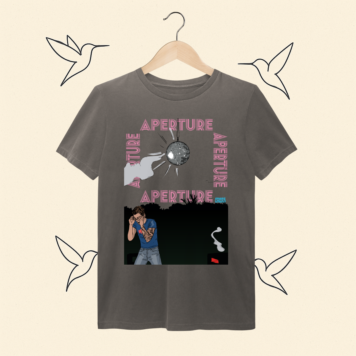 Camiseta Estonada Harry Styles Aperture