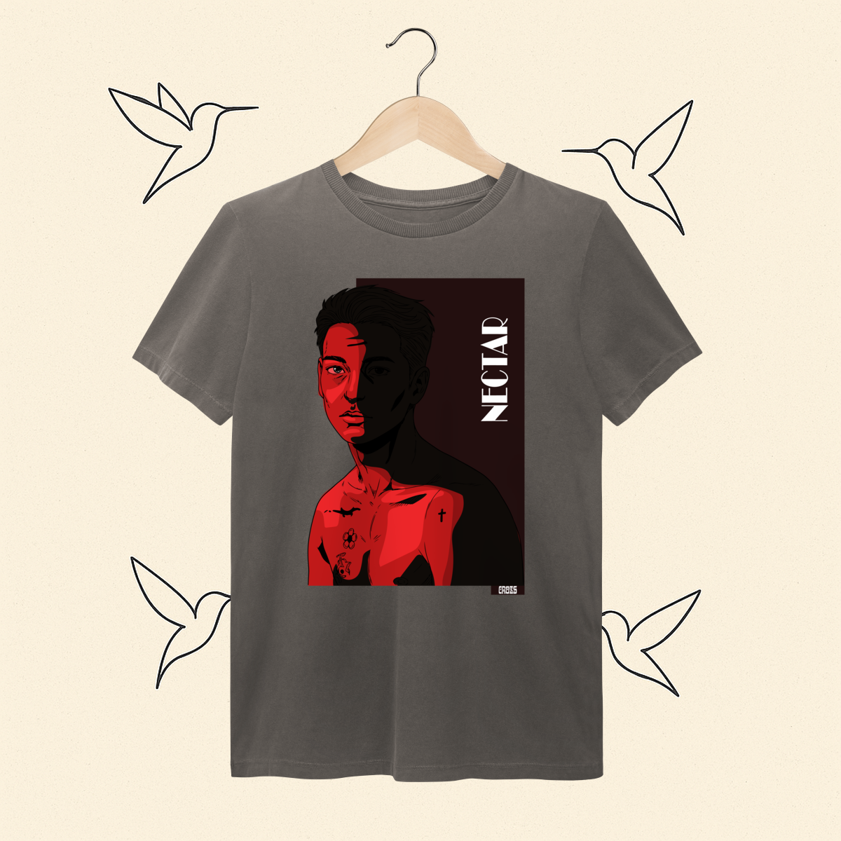 Camiseta Estonada Joji Nectar