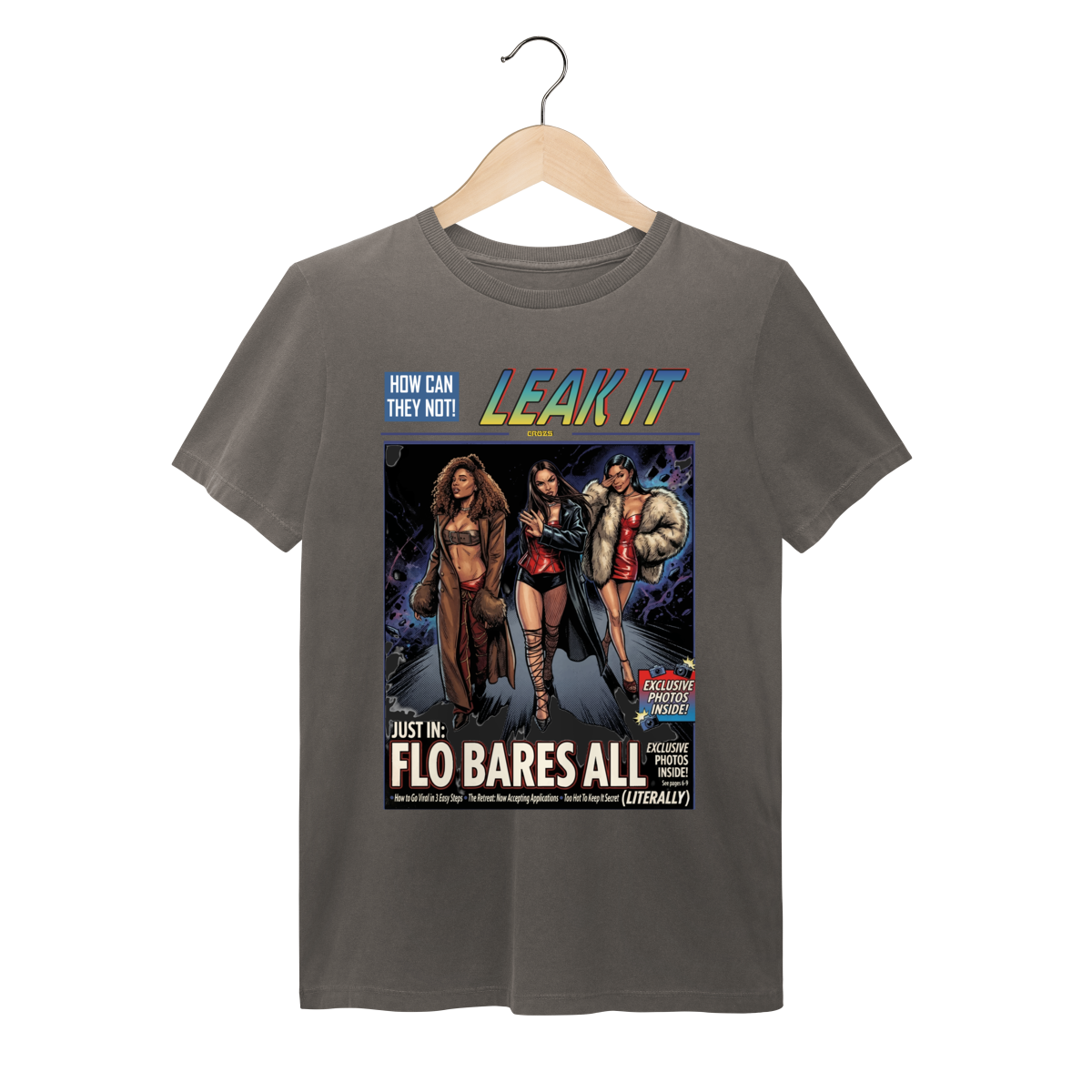 Camiseta Estonada FLO Leak It