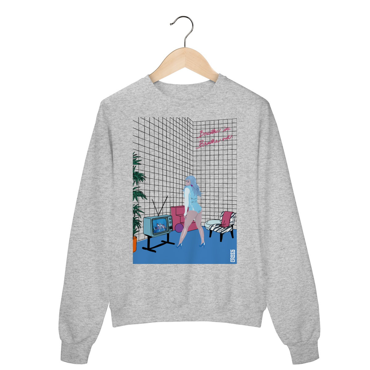 Moletom Hilary Duff Breathe in breathe out