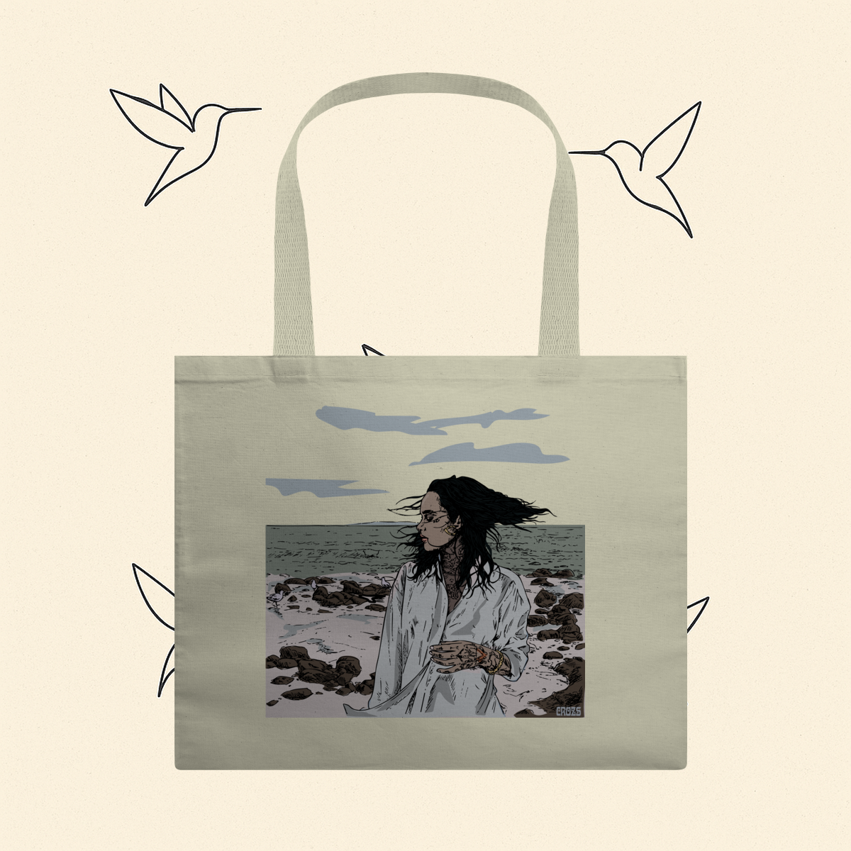 Ecobag Kehlani Blue Water Road