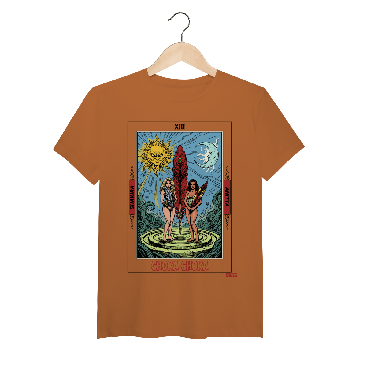 Tech Tshirt Anitta e Shakira Choka Choka