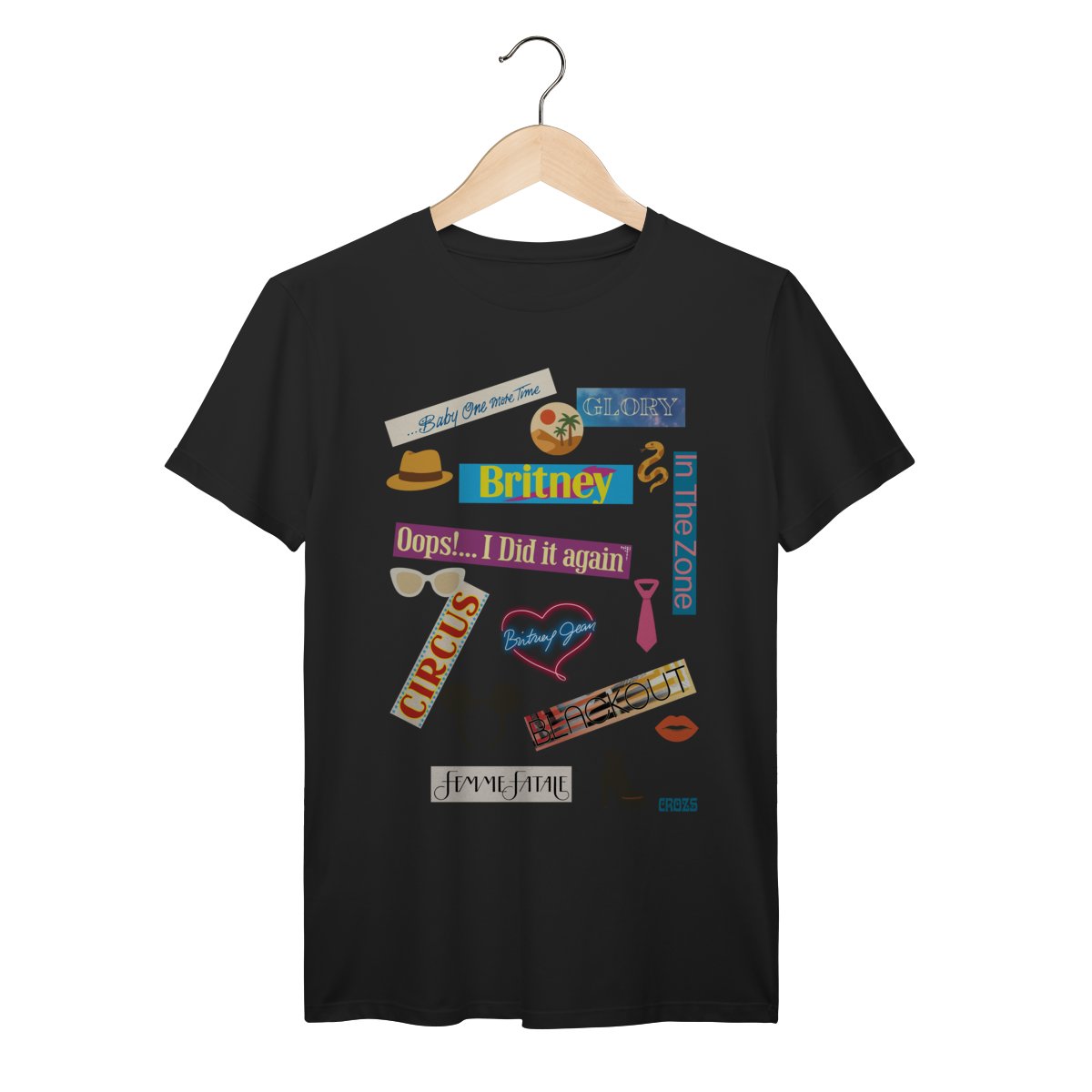 Camiseta Premium Britney Spears Antologia