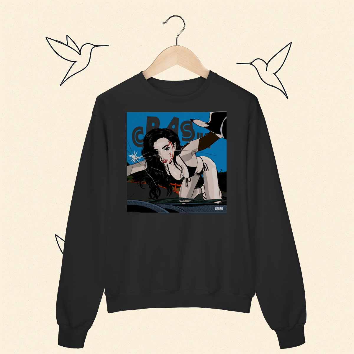 Moletom CRASH Charli XCX