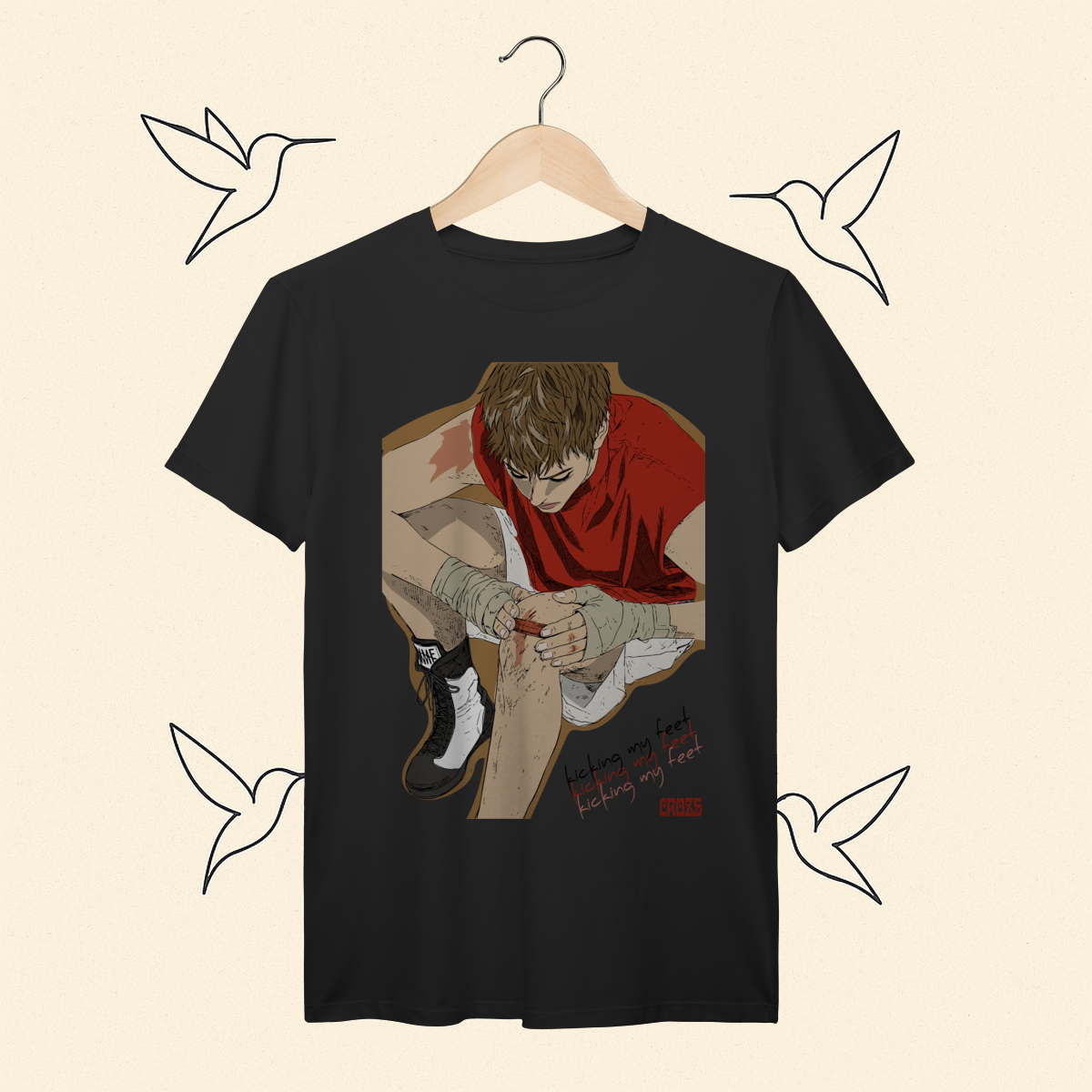 Camiseta Premium Ruel Kicking my Feet Live