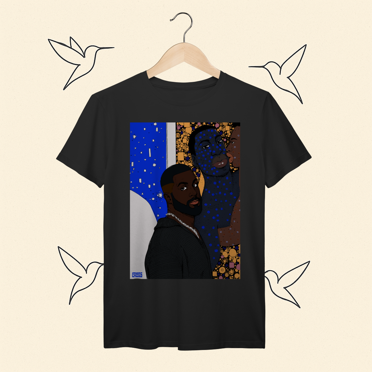 Camiseta Premium Baco Exu do Blues Hasos