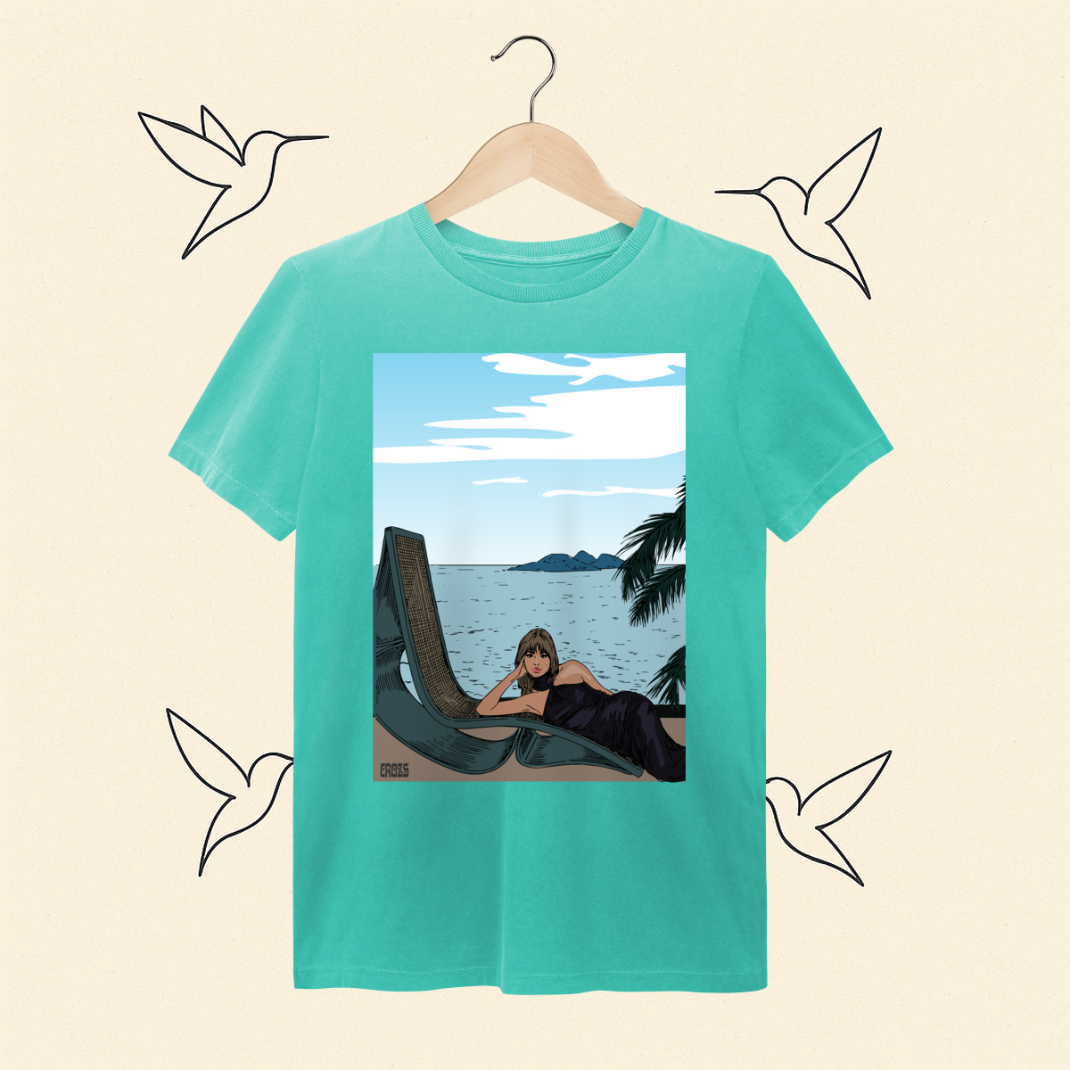 Camiseta Estonada Luisa Sonza Bossa Sempre Nova