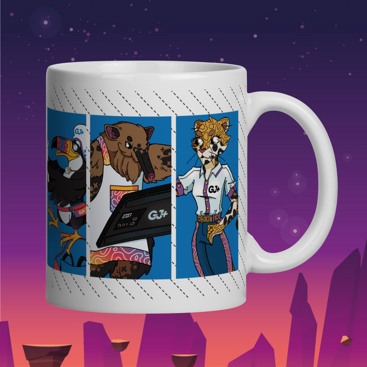 Caneca Profissões Gamedev