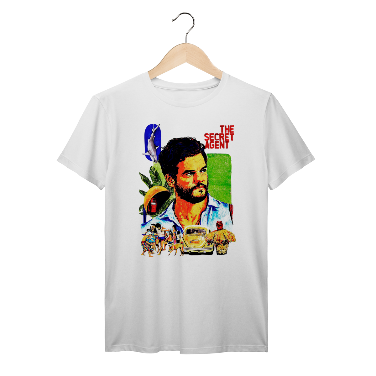 Camiseta Agente Secreto II Algodão Prime