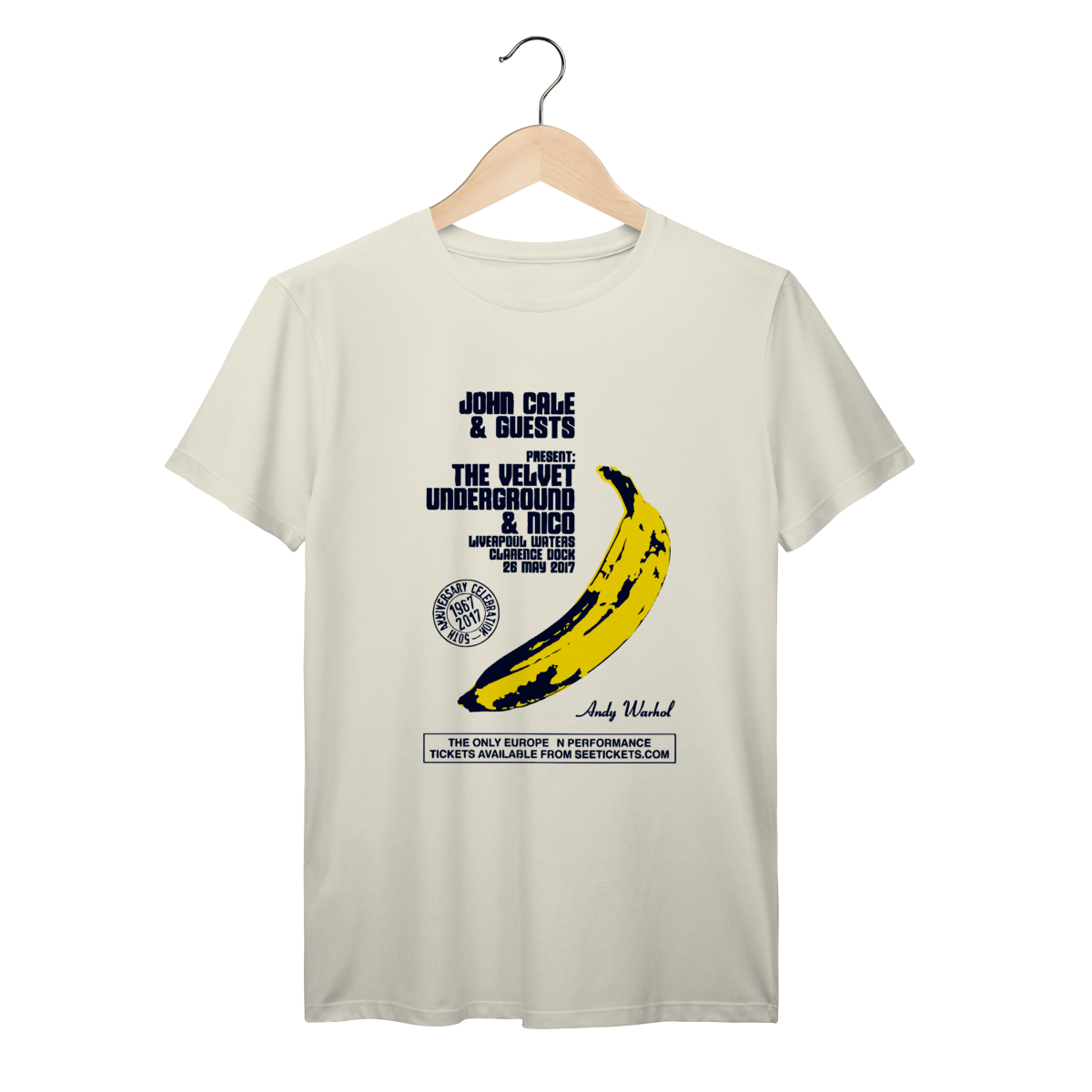 Camiseta Andy Warhol Velvet Nico Algodão Prime