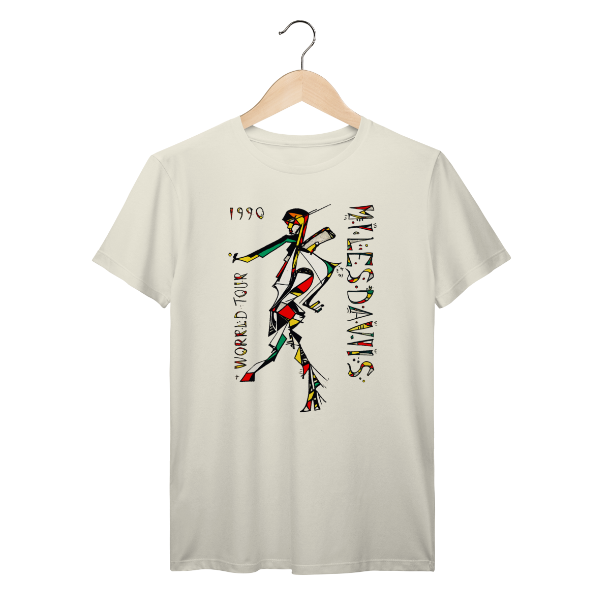 Camiseta Miles Davis 90 Algodão Prime