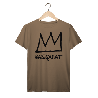 Camiseta Basquiat Algodão Prime Frente & Verso