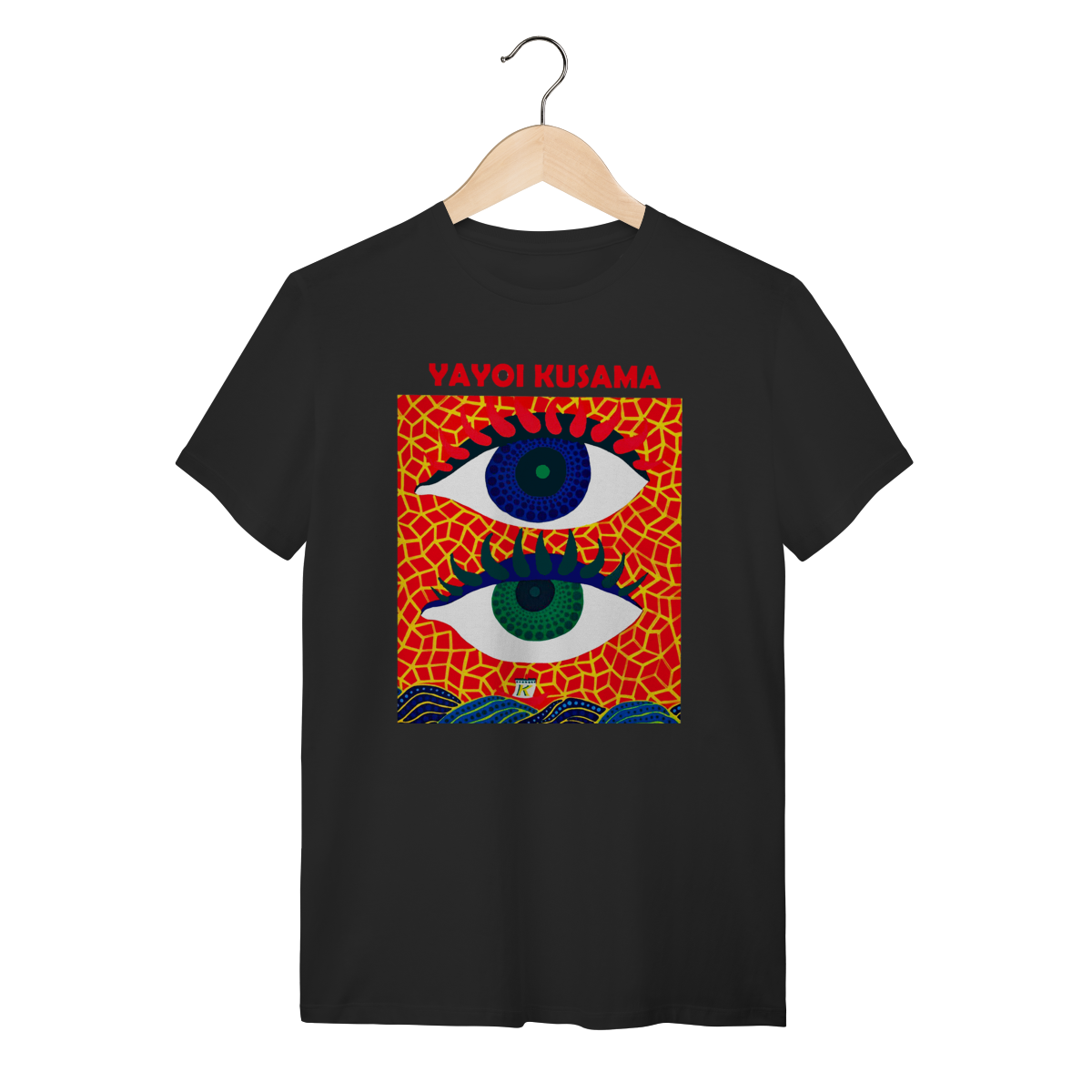 Camiseta Yayoi Kusama Olhos Algodão Quality