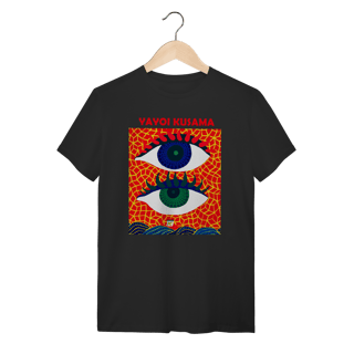 Camiseta Yayoi Kusama Olhos Algodão Quality
