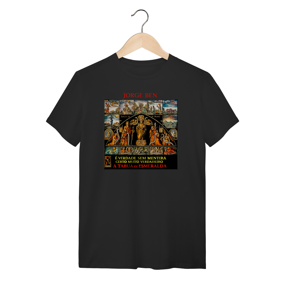 Camiseta Jorge Ben Tabua Algodão Quality