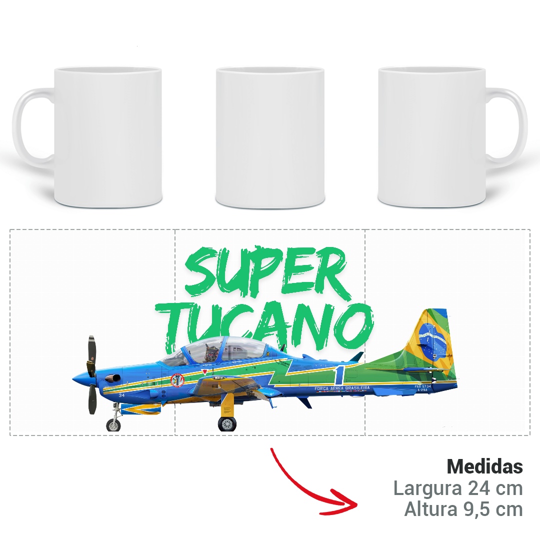 Caneca - Super Tucano