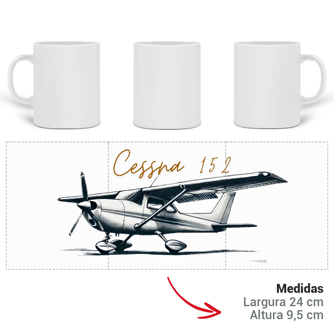 Caneca - Cessna 152