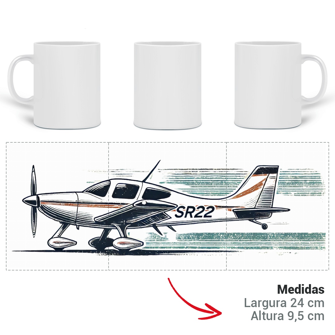 Caneca - Cirrus Sr22