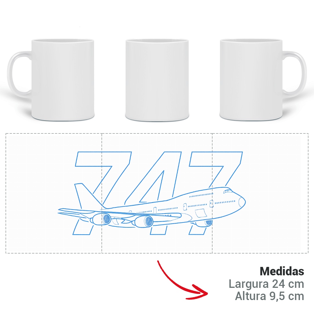Caneca - B747