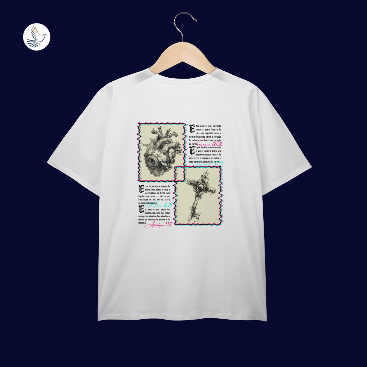 Coração e Chave - Ez 36 (Plus Size)