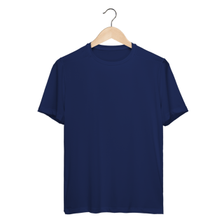 Camiseta de Corrida Azul Marinho Dry Fit