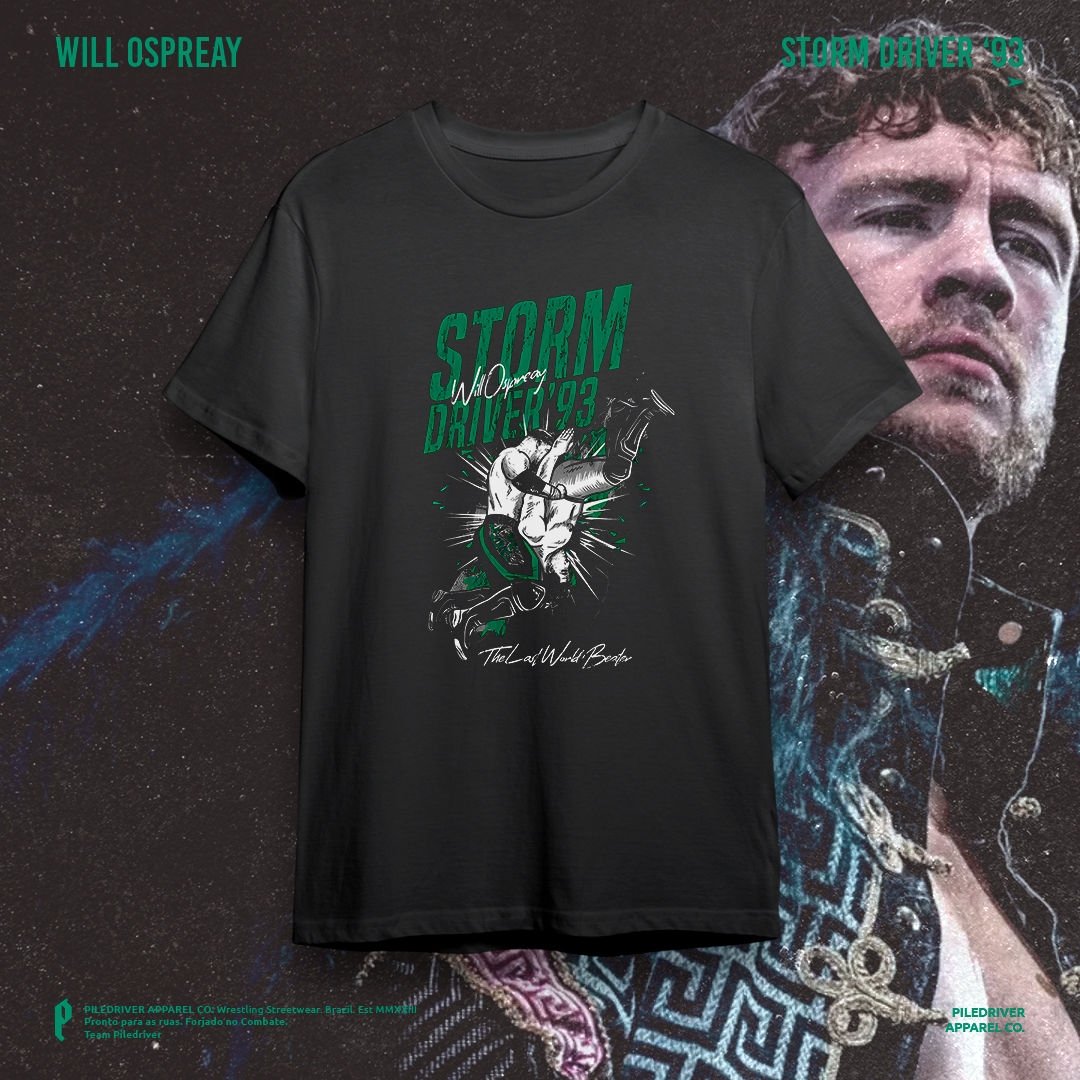 Camiseta Will Ospreay - Storm Driver 