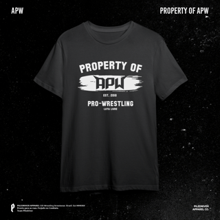 Camiseta APW - Property of APW