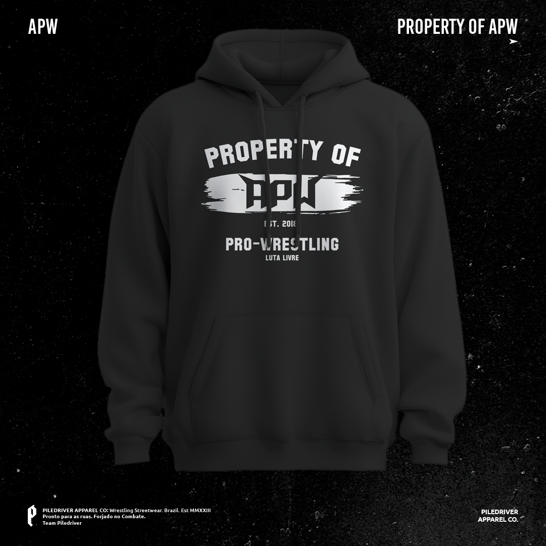 Moletom com capuz APW - Property of APW