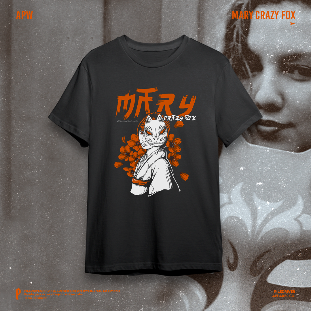 Camiseta APW - Mary Crazy Fox