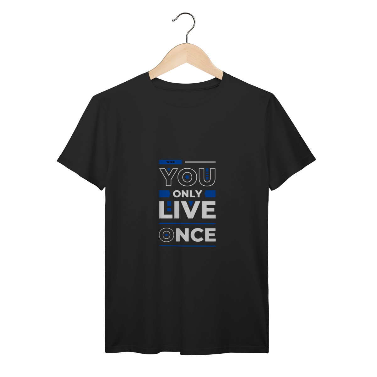 Nome do produto: Camiseta YOU ONLY WIZE – O Básico com Personalidade