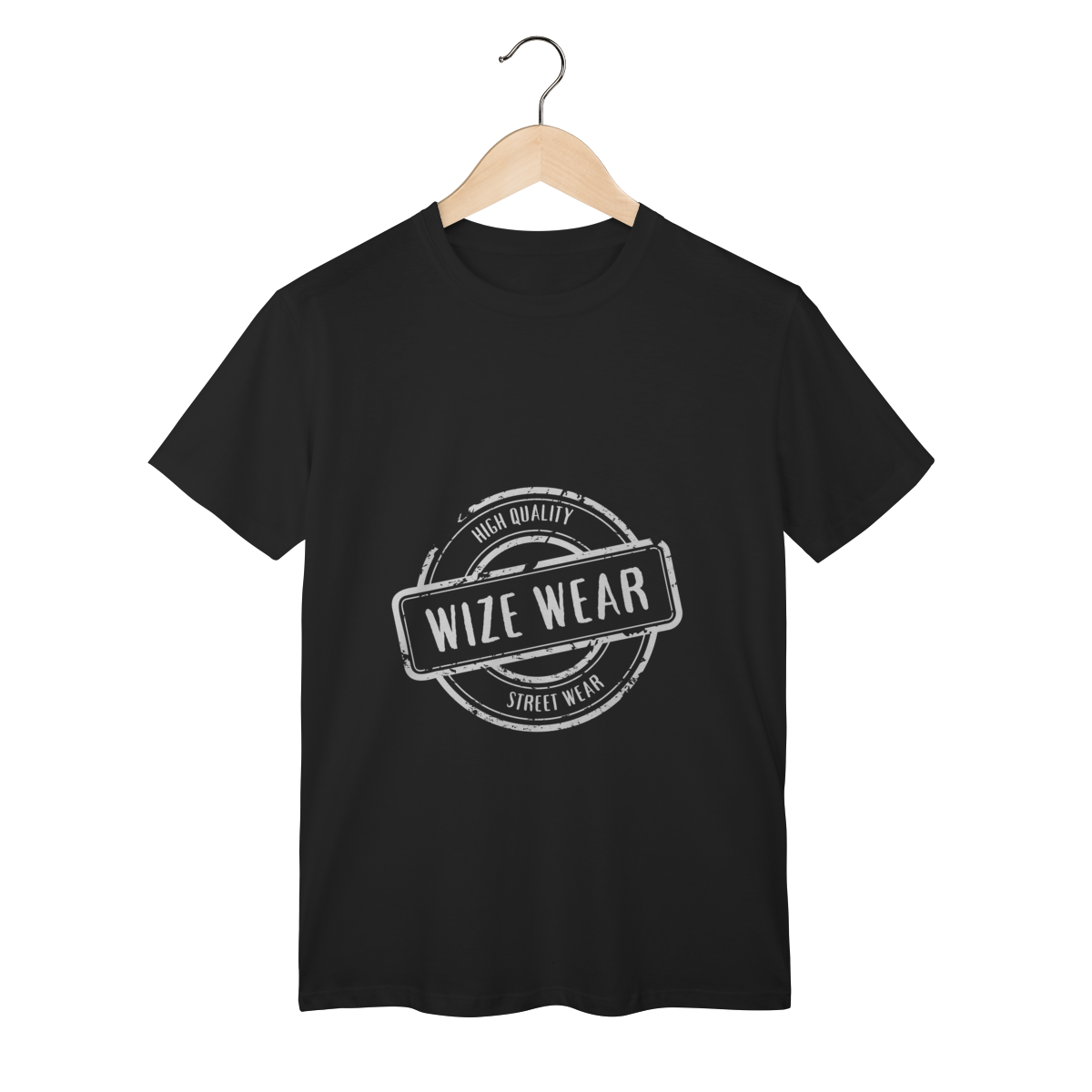 Nome do produto: Camiseta CARIMBO WIZE WEAR – Minimalismo em Alta