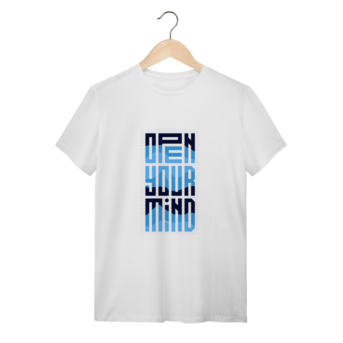 Nome do produto: Camiseta OPEN BRANCA – Estilo Urbano com Pegada Casual