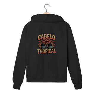 MOLETOM COM ZIPER - CABELO TROPICAL