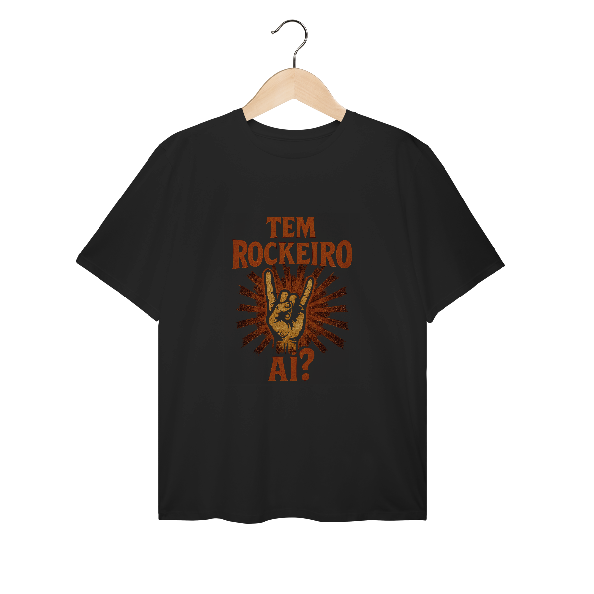 Nome do produto: PLUS SIZE - TEM ROCKEIRO AÍ