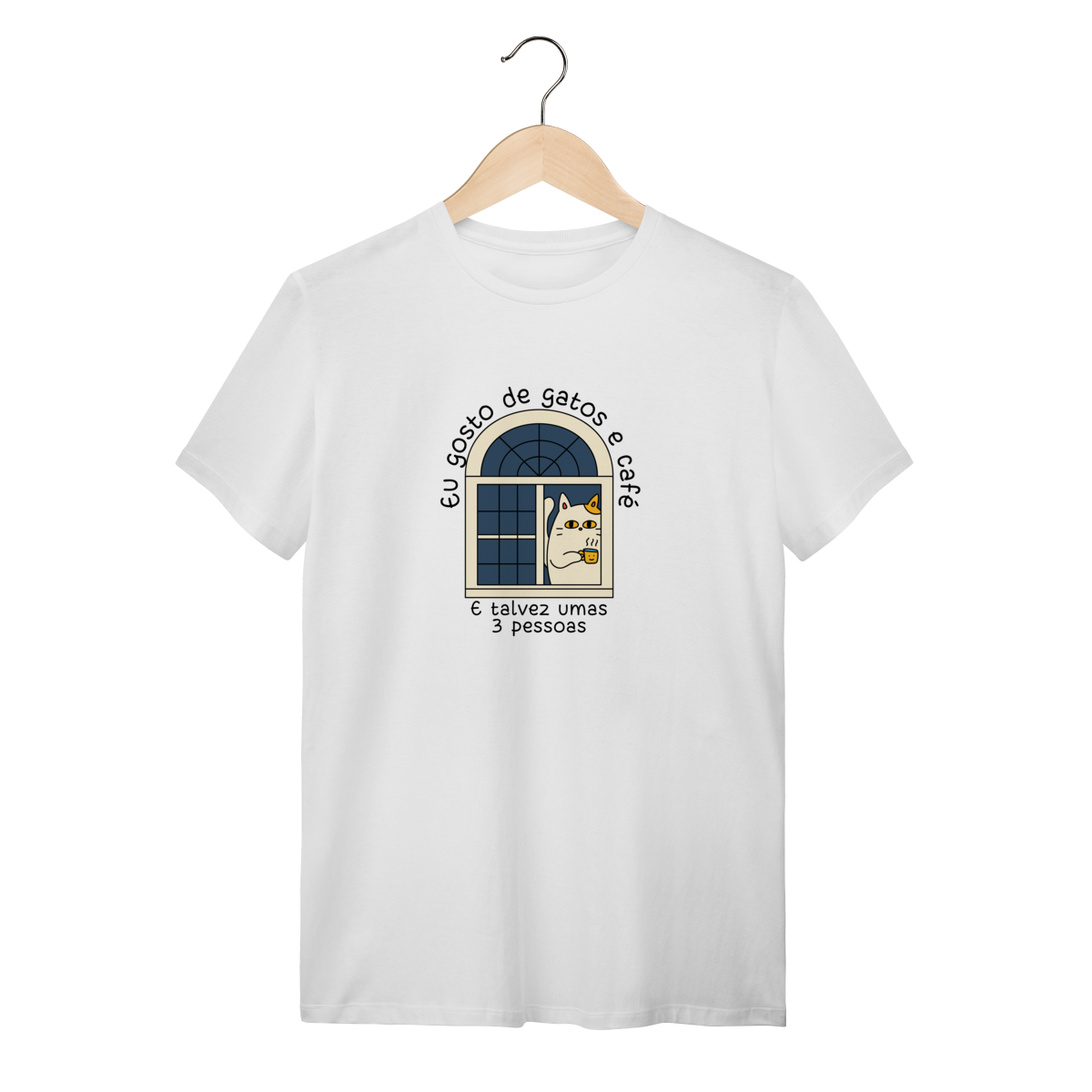 Nome do produto: Gatos, Café... e Talvez Umas 3 Pessoas!